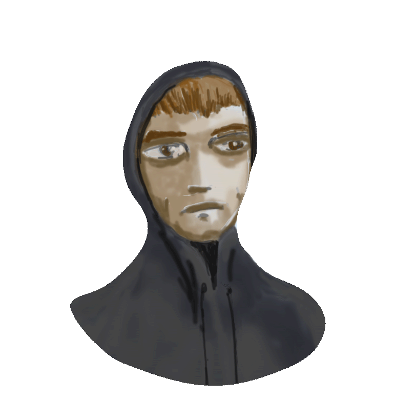 Boy in Hoodie